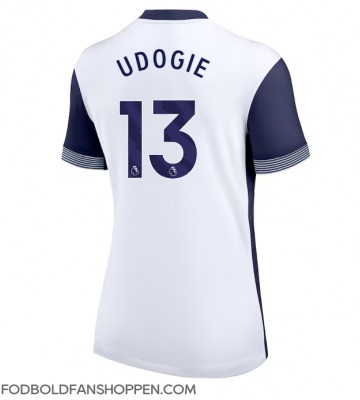 Tottenham Hotspur Destiny Udogie #13 Hjemmebanetrøje Dame 2024-25 Kortærmet